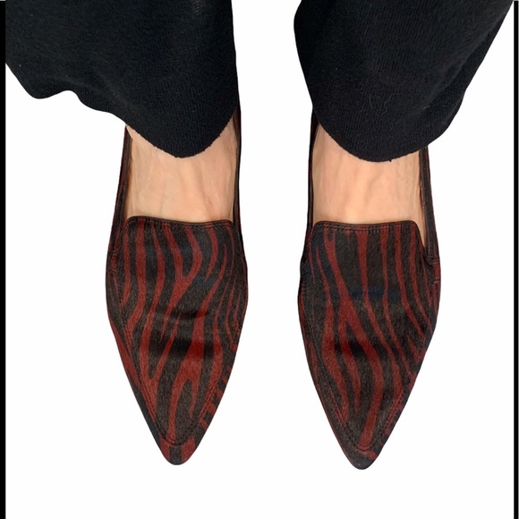 27 Edit by Naturalizer Cowhair Loafer, Sz 6 - Picture 1 of 10